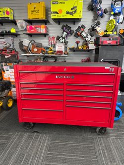 Matco Tools 4s Double Bay 25” Tool Box Model 4225R Red Filled with Tools GP3140027