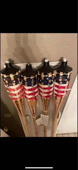 Celebrate America’s 250th birthday with American flag torches
