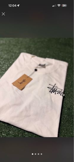Stussy White T-Shirt with Tags