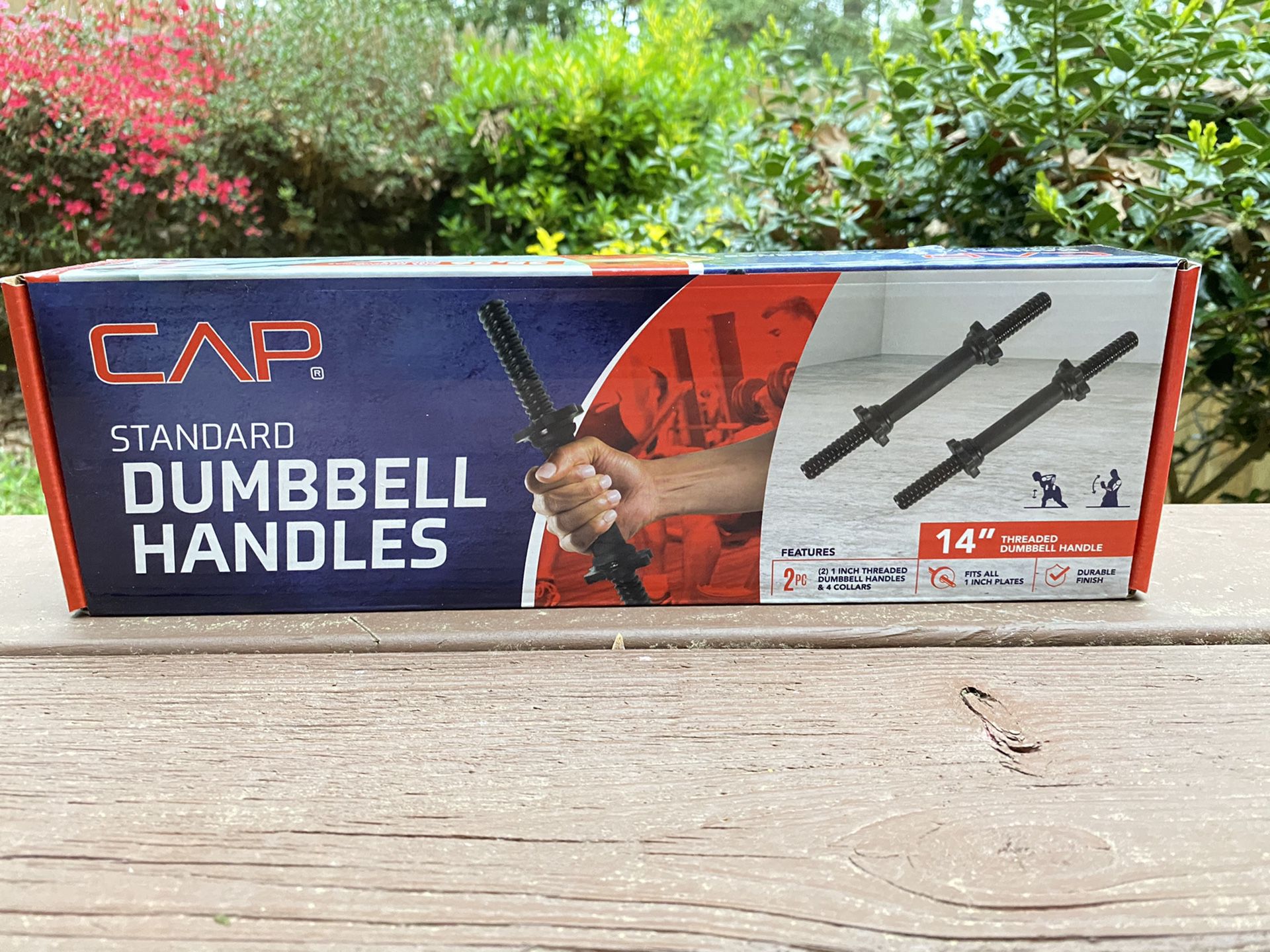 Cap Standard Dumbbell Handles weights BRAND NEW Compare with Bowflex