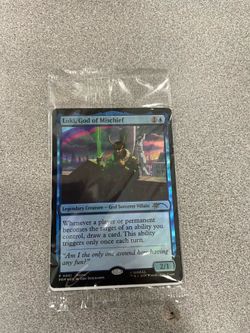 SDCC 2026 Magic MTG Foil Promo Loki God Of Mischief Legendary Mythic Rare