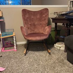 Pink Rocking Chair
