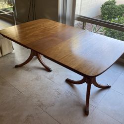 Duncan Phyfe Replica Wooden Table