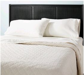 KING Quilt diamond Stripe Matelasse