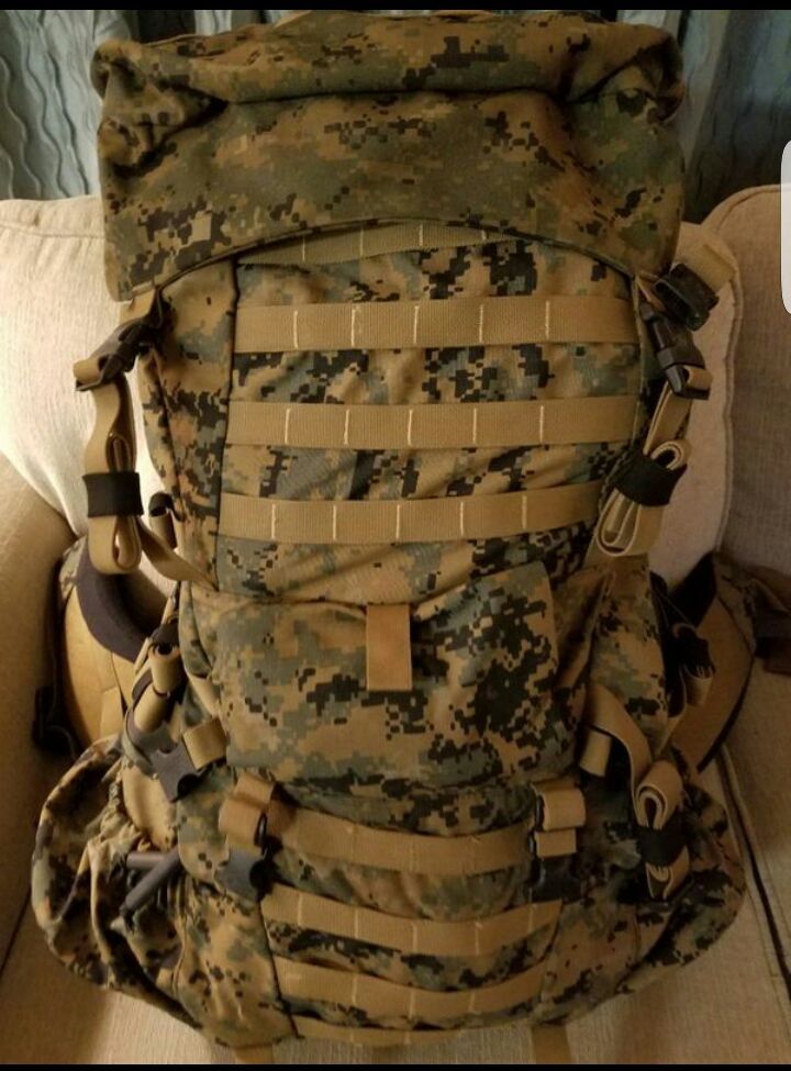 USMC DIGITAL MARPAT ILBE ARCTERYX MAIN PACK w/ LID BACKPACK