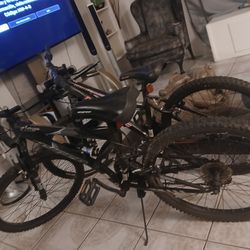 Dos bicicletas casi nuevas