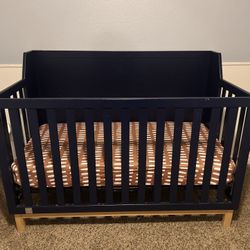 Crib And Dresser/changing Table Set 