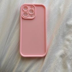 iPhone 14 Pro Max Baby Pink Case