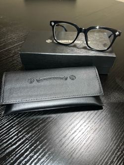 Chrome heart glasses