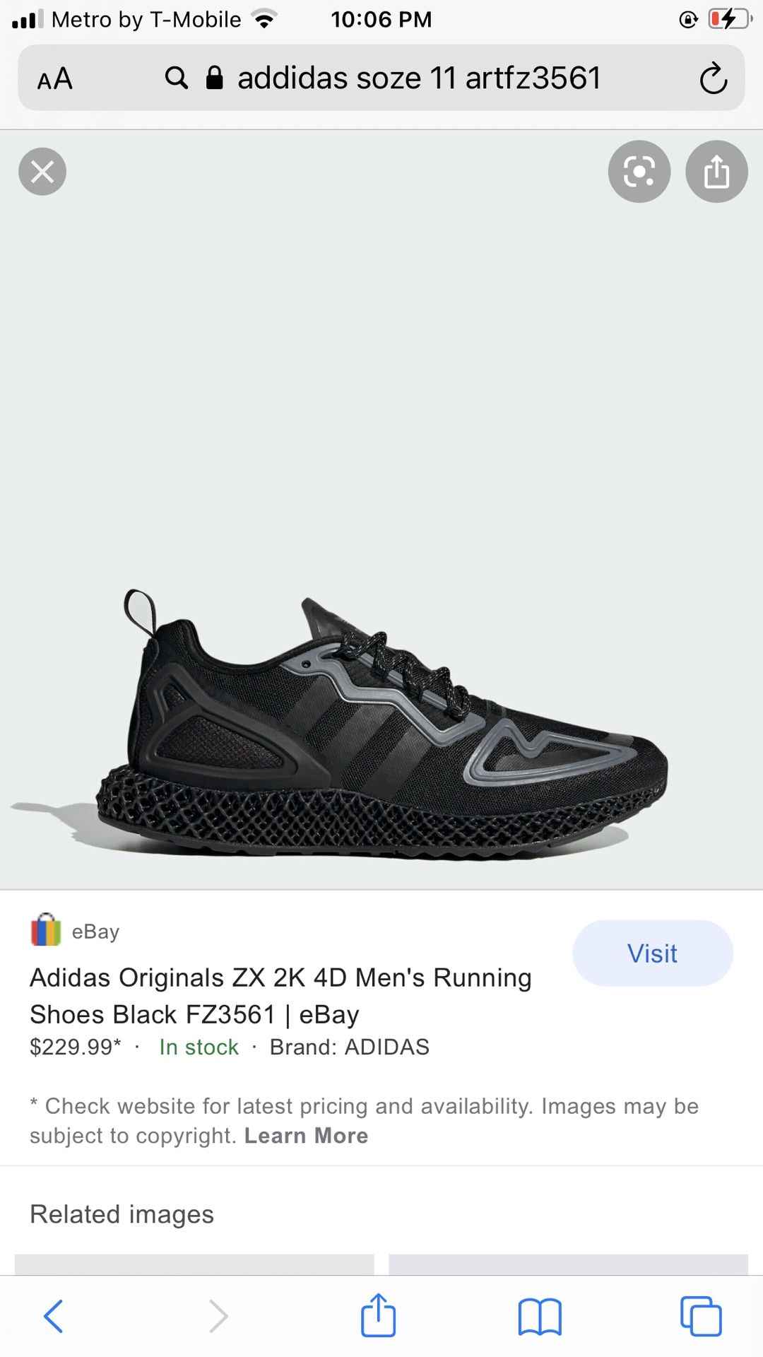 Adidas Size 11 Men's