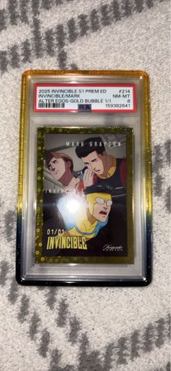 1/1 Invincible Keepsake Card