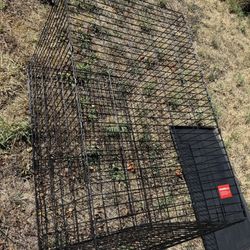 Extra Large Dog Cage Kennel Crate - 48 Inches Long 