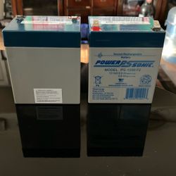 Power Sonic 12 V Brand New Batteries