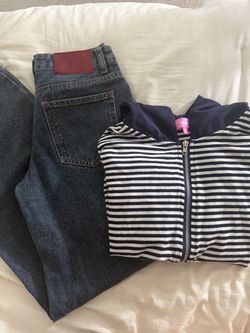 Edikted jean & zip up