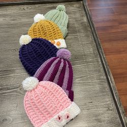 Crochet Kids Hats 