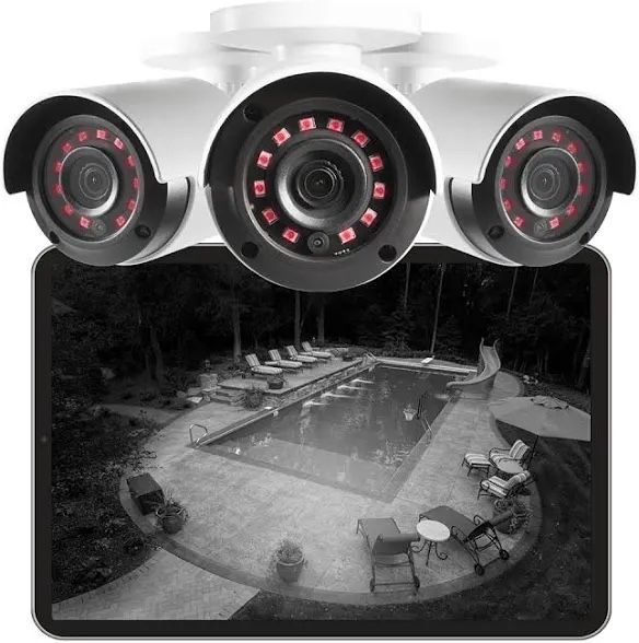 Lorex E Indoor/Outdoor 8 Camera 4K UHD Surveillance System