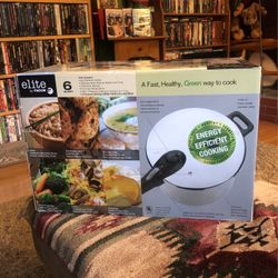 Brand New 6 Quart Elite Pressure Cooker 