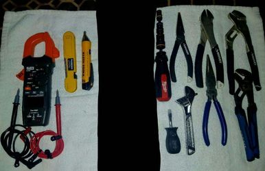 Mixed Hand Tool Lot – Klein, Husky, Milwaukee