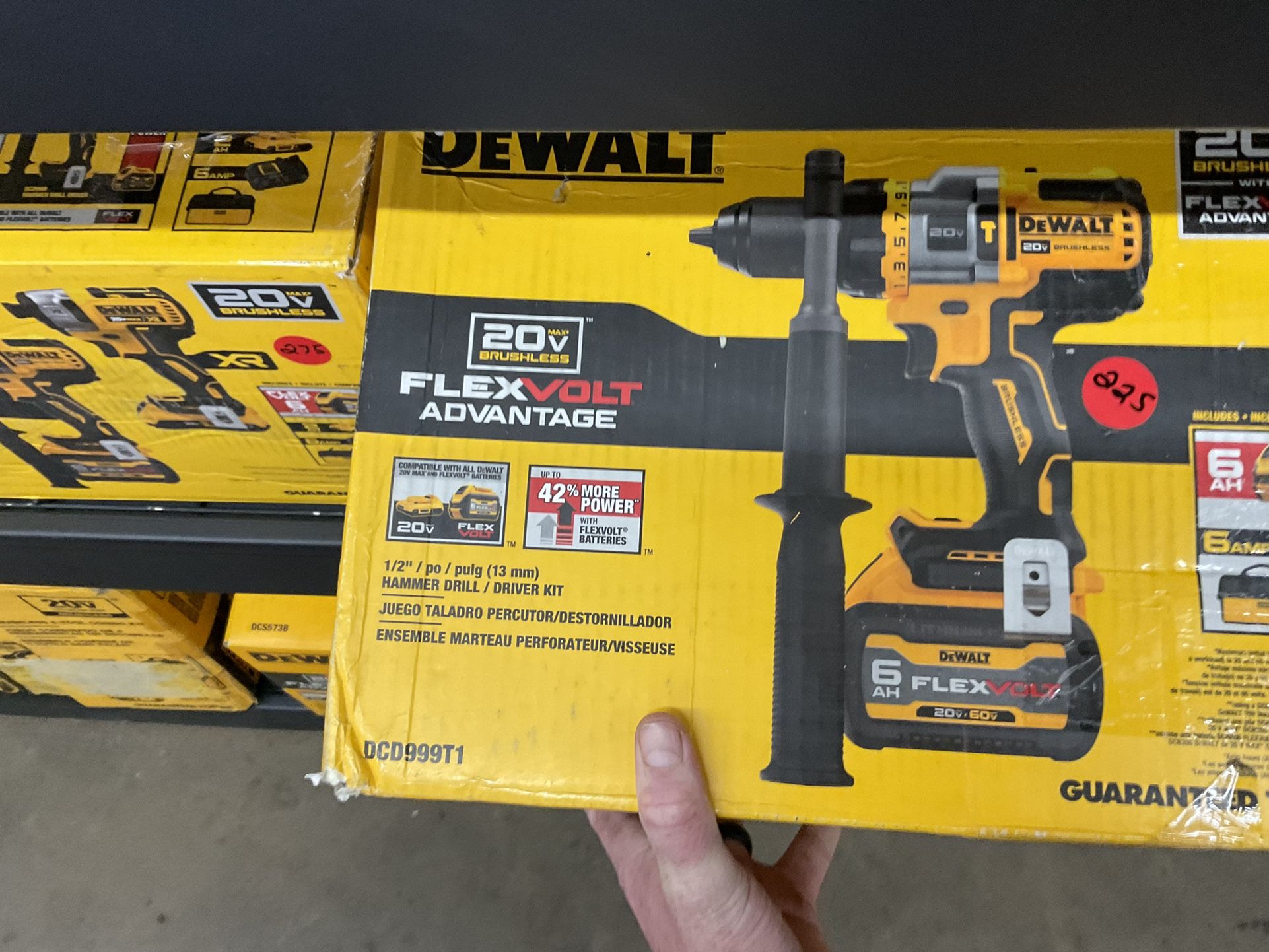 Dewalt 1/2” Hammer Drill Driver Kit