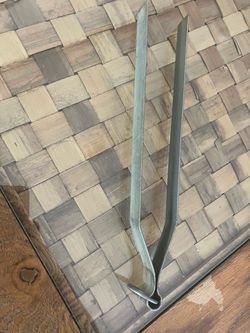 Hand-Forged Iron Fire Tongs