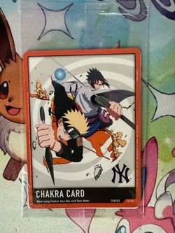 Naruto Chakra Card CP-001 NY Yankees Edition