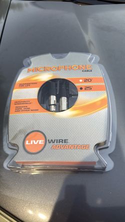 Mic Cable 25ft Brand New