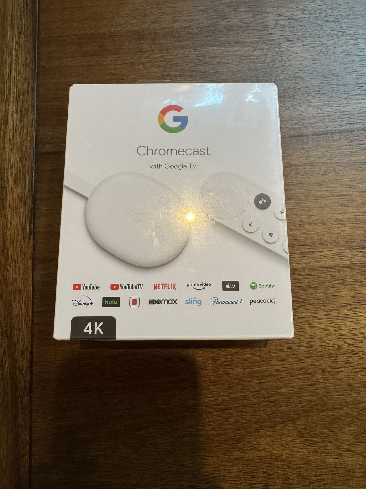 Chromecast 4k with Google TV