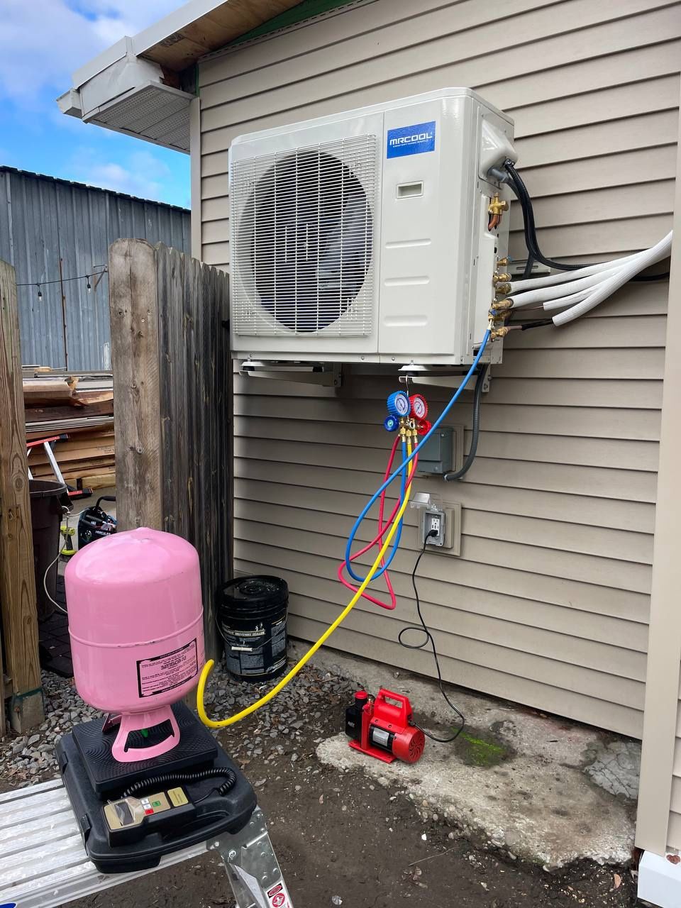 MrCool Ductless Mini Split. Local Authorized Contractor.