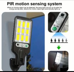 Solar light 108 cob
