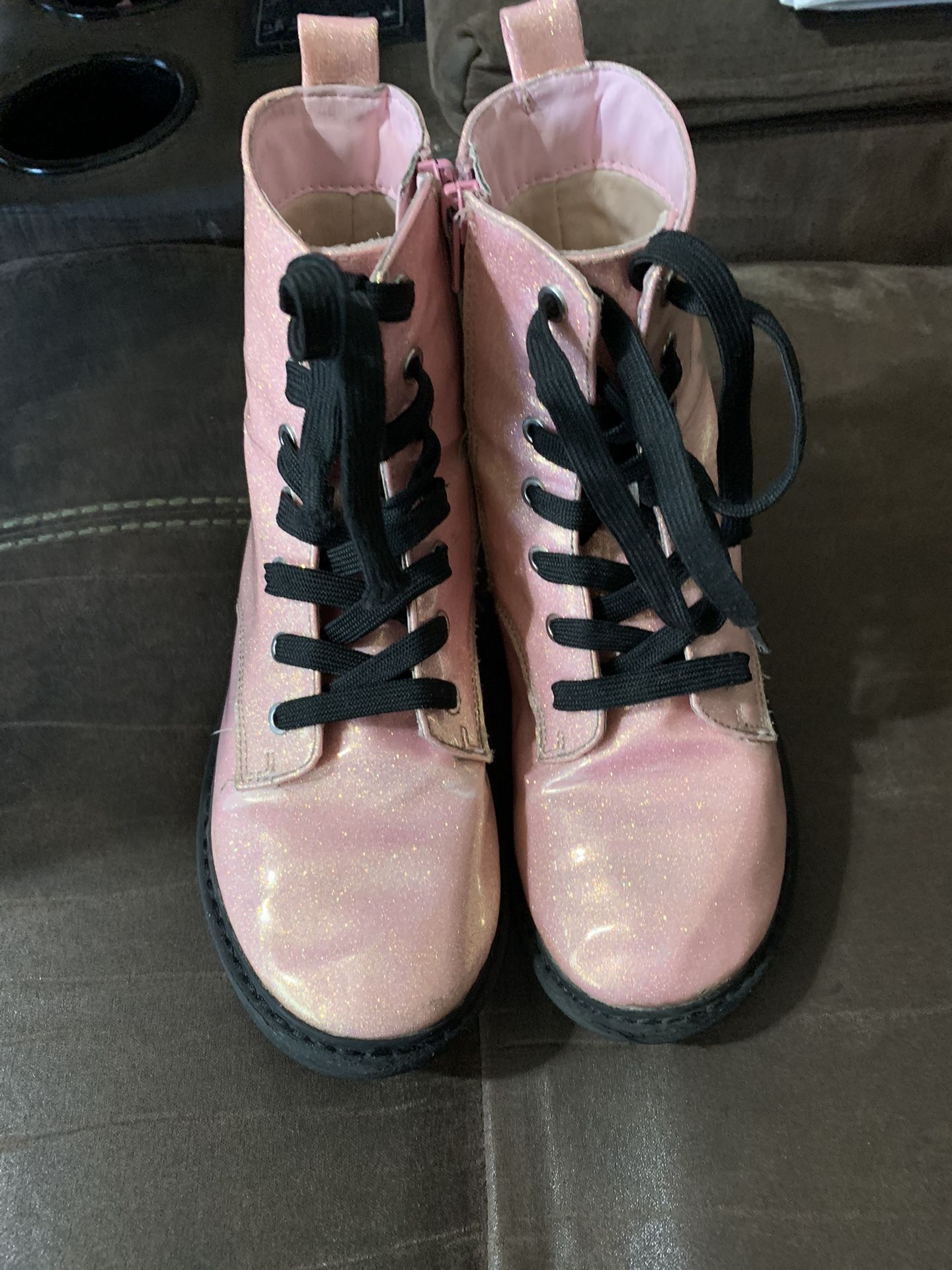 Girl Pink Boot Shoes