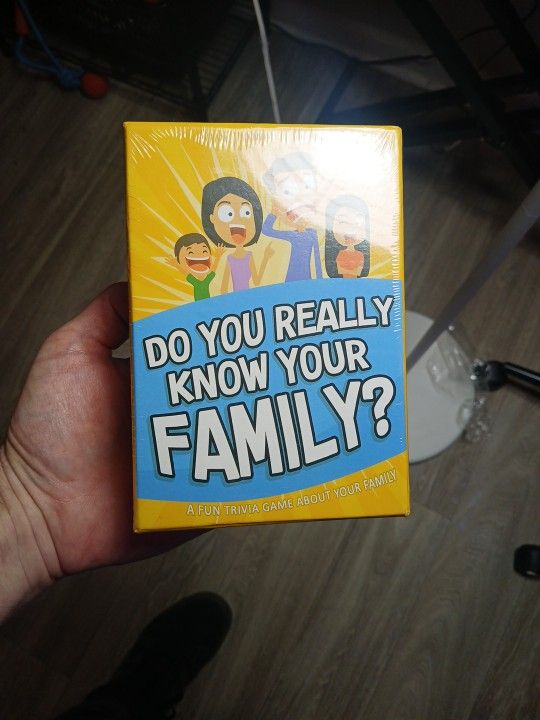 Do You Really Know Your Own Family- Trivia Game