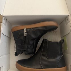 Ten Little Black Boots Size 10