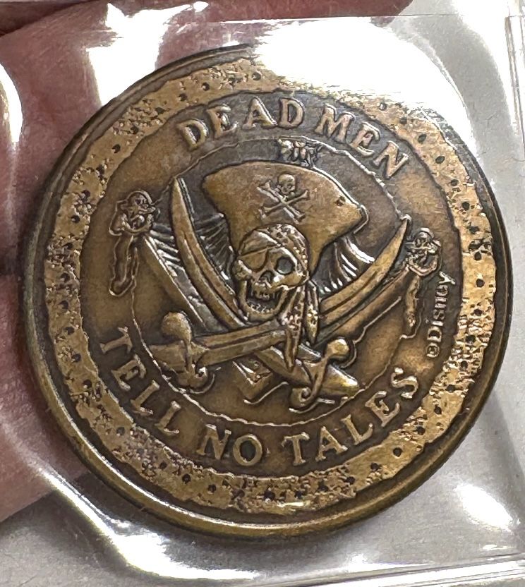 Vintage Disney’s Collectible Coins: Pirates of The Caribbean, Etc.