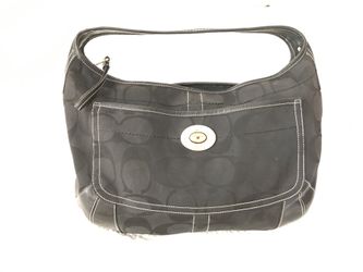 Black coach purse