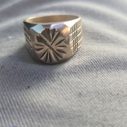 8k Gold Men's Ring 
