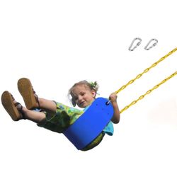 New in bag  Heavy Duty Swing Seat 66" Chain Plastic Coated, Playground Backyard Kids Swing Set Accessories Outdoor Replacement with Snap Hooks, Swings