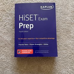 Kaplan HiSET Exam Prep Book