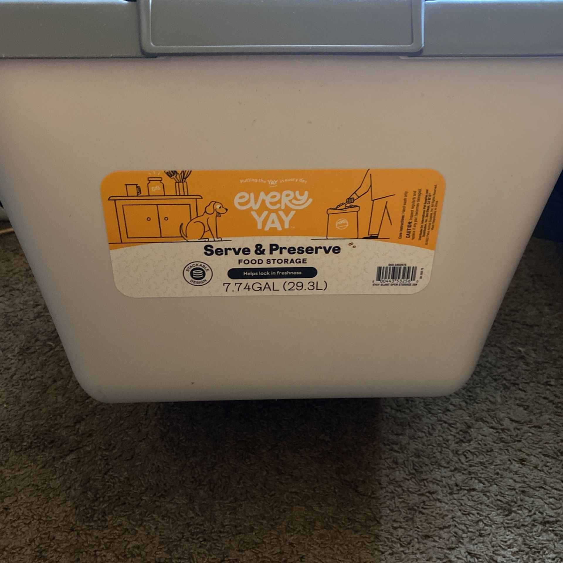 Pet Food Storage Bin