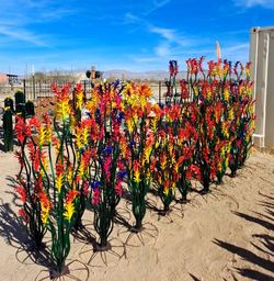 AGAVES🌵SAGUAROS, Flowers🌷Metal yard art, PLANTERS
