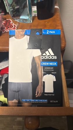 Adidas Performance Crew Neck T-Shirts 2-Pack Medium