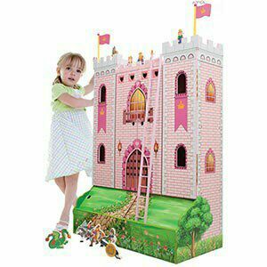 Winland Princess castle bookshelf and doll house combo