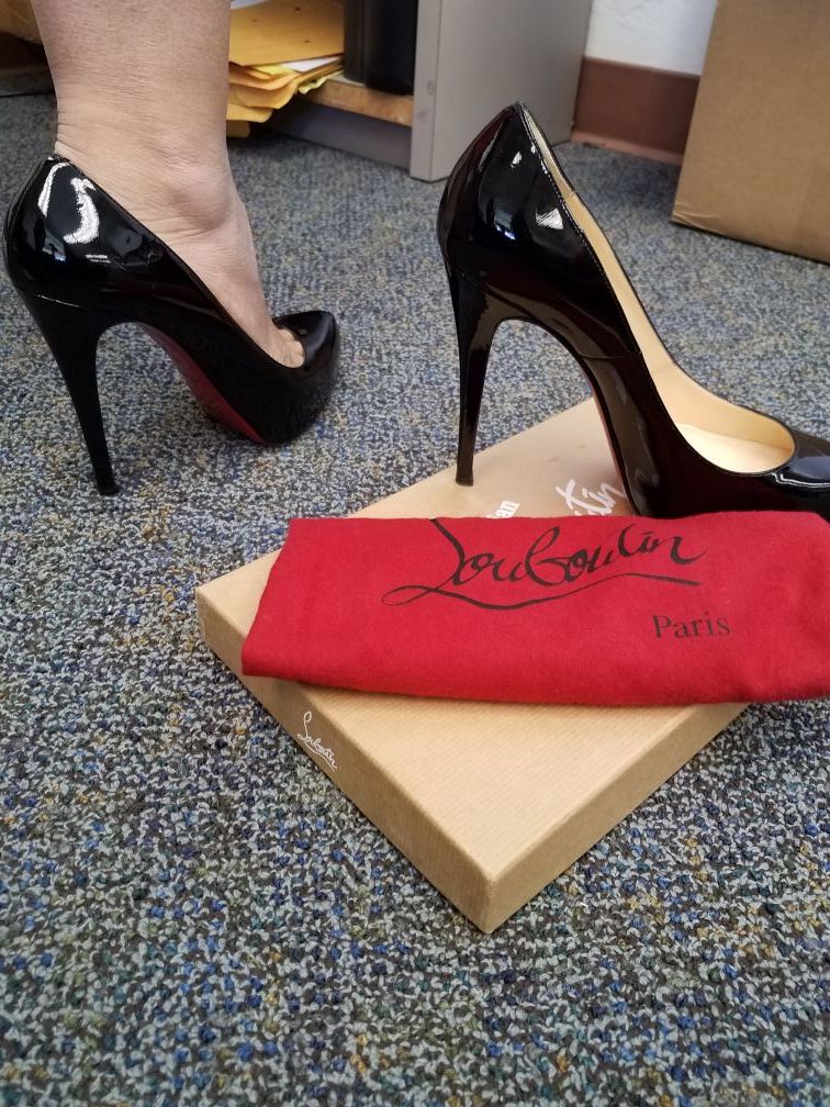 Christian Louboutin Red Botton