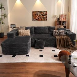 BRAND NEW! NEVER USED Sectional Couch with L-Shape Chaise