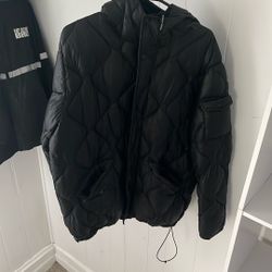 Calvin Klein Black Puffer Jacket 