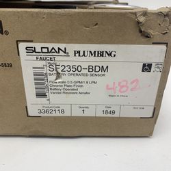 Sloan Bathroom Faucet Battery Operated Sensor SF2350-BDM