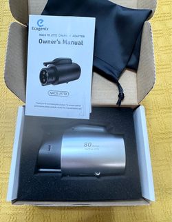 Ecogenix NACS To J1772 Charger Adapter 80A Capacity TESLA J
