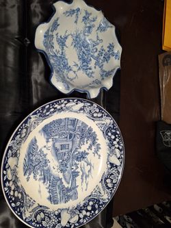 Two vintage bowls from different collections