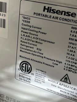 Portable a/c units