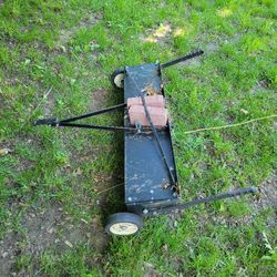 Riding Mower Thatcher Rake