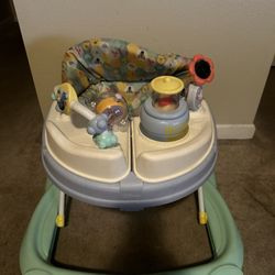 Baby Swing And Walker/Feeding Table 